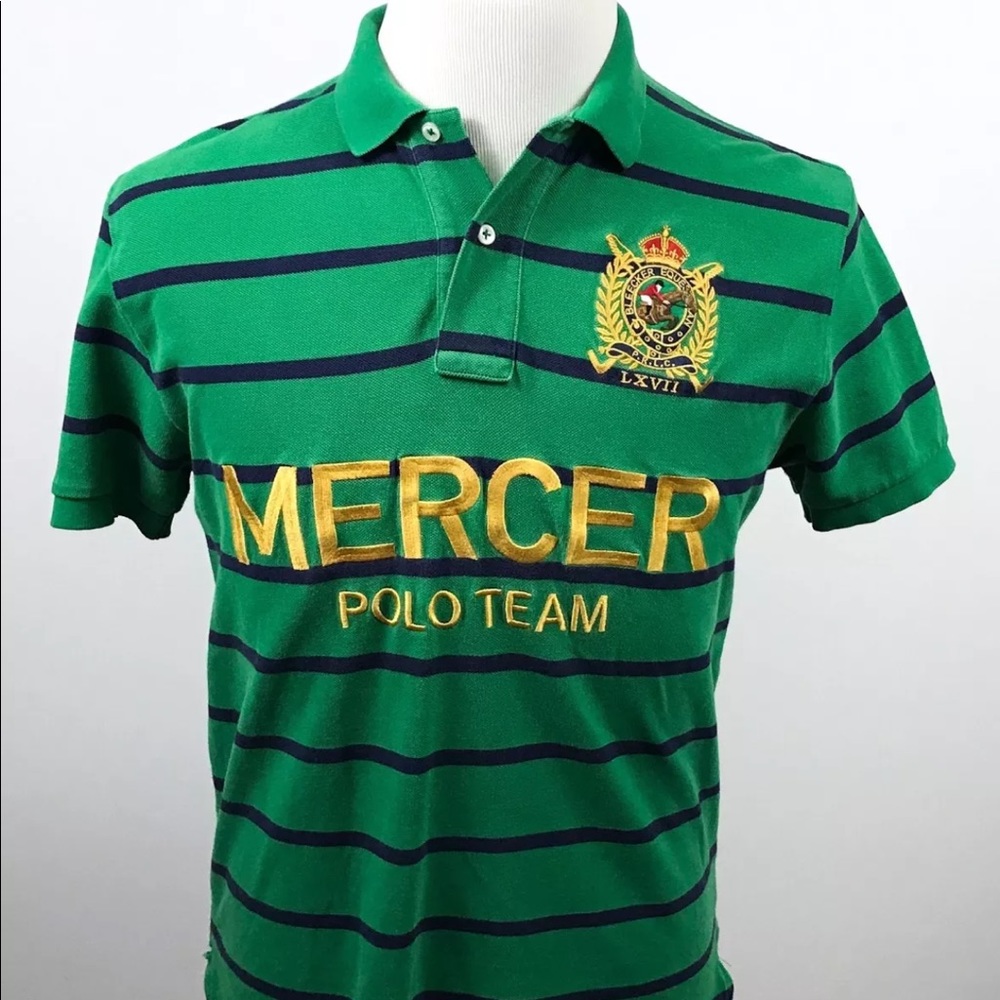 🔥👀VTG Polo Team Mercer by Ralph Lauren 🔥🔥🔥✌️